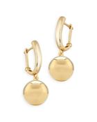 Bloomingdale's Polished Ball Drop Earrings In 14k Yellow Gold - 100% Exclusive