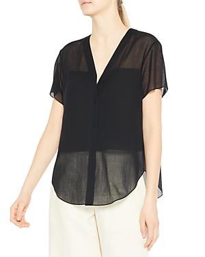 Theory Clean Short Sleeve Shirt
