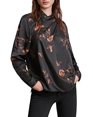 All Sainta Zola Aurora Printed Top