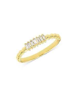 Bloomingdale's Diamond Baguette Ring In 14k Yellow Gold, 0.10 Ct. T.w. - 100% Exclusive