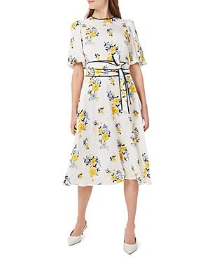 Hobbs London Lana Floral Midi Dress
