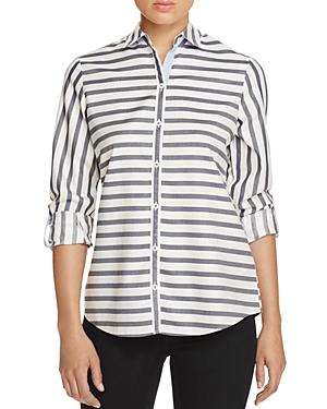 Foxcroft Stripe Button-down Shirt