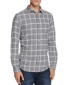 Diesel S-tas Flannel Check Regular Fit Button-down Shirt