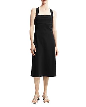 Theory Crossback Midi Dress