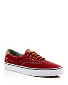 Vans Era 59 Striped Denim Lined Lace Up Sneakers