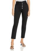 Weworewhat The Danielle Crystal Button Fly Pants