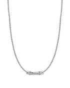 John Hardy Bamboo Silver Slider Pendant On Chain Necklace