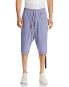 Drkshdw Rick Owens Bela Drop Crotch Knit Cargo Shorts
