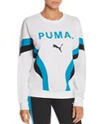Puma Chase Mesh-back Sweatshirt