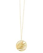 Gorjana Palm Pendant Slider Necklace, 34