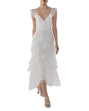 Sau Lee Henrietta Lace Dress