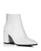 Aqua Women's Dante Pointed Toe Leather Booties - 100% Exclusive