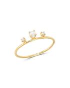 Zoe Chicco 14k Yellow Gold Cultured Freshwater Pearl & Diamond Statement Ring