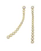 Bloomingdale's Diamond Linear Drop Earrings In 14k Yellow Gold, 1.0 Ct. Tw. - 100% Exclusive