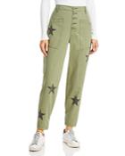 Pistola Tammy Star Print High Rise Trousers