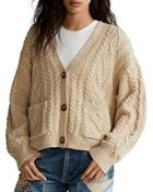 Polo Ralph Lauren Relaxed Cable Knit Cardigan