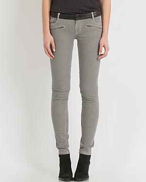 Maje Jeans - Aki Striped Skinny
