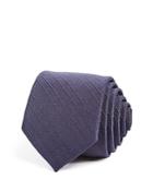 Theory Double Dash Print Classic Tie