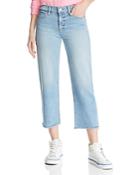 Hudson Stella Crop Straight Jeans In Sundried