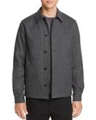 Ps Paul Smith Micro-houndstooth Shirt Jacket