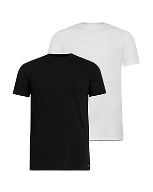Allsaints Osko Cotton Slim Fit Tee, Pack Of 2