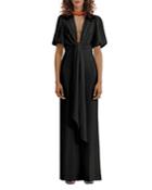 Galvan Eden Knotted Front Jumpsuit