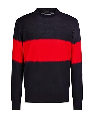 Emporio Armani Two Tone Wool Sweater