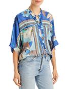 Johnny Was Tivoli Silk Dama Shirt