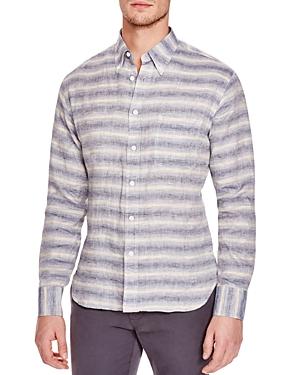 Billy Reid Tuscumbia Stripe Regular Fit Button Down Shirt