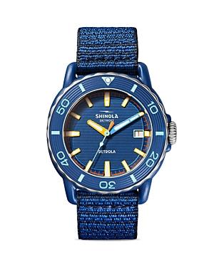 Shinola Sea Creature Detrola Watch, 40mm