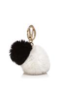 Furla Bubble Rabbit Fur Bag Charm