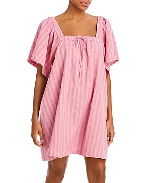 Roller Rabbit Striped Peasant Dress