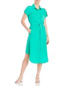 Karl Lagerfeld Paris Camp Shirt Dress