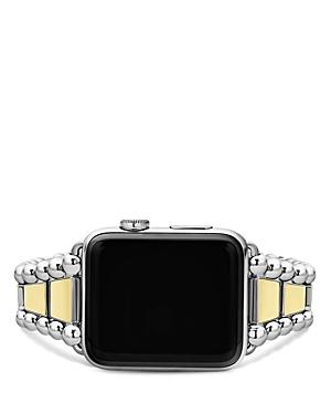 Lagos Smart Caviar Apple Watch Bracelet, 42mm