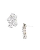 Aqua Cubic Zirconia Cluster Stud Earrings - 100% Exclusive