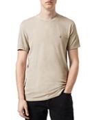 Allsaints Tonic Cotton Blend Embroidered Logo Tee