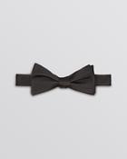 Theory Foldin Striped Self-tie Bow Tie