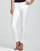 J Brand Jeans - Mid Rise 811 Skinny In Blanc
