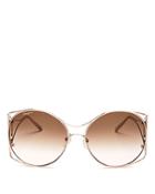 Salvatore Ferragamo Women's Round Sunglasses, 62mm