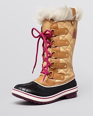 Sorel Cold Weather Lace Up Boots - Tofino Cate