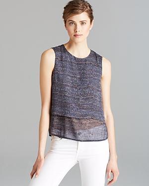 Theory Shirt - Hodal Multi Tweed