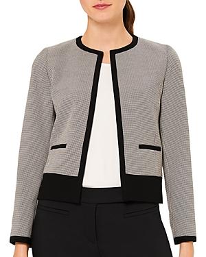 Hobbs London Sienna Printed Houndstooth Jacket