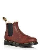 Dr. Marten's Men's 2976 Faux-fur Chelsea Boots