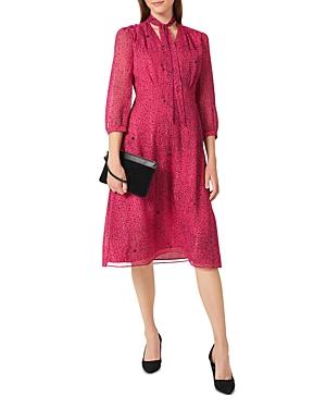 Hobbs London Maxine Star Print Dress