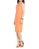 Lauren Ralph Lauren Cutout Jersey Sheath Dress