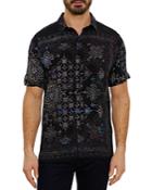 Robert Graham Tone Deaf Short Sleeve Shirt, Bloomingdale's Slim Fit
