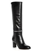 Via Spiga Women's Shaw Leather Tall High Heel Boots