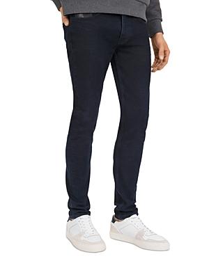 The Kooples Slim Jeans In Blue/black