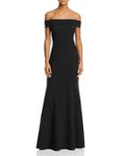 Avery G Off-the-shoulder Gown