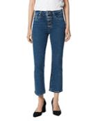 Joe's Jeans The Callie Cropped Kick-flare Jeans In Bellamy